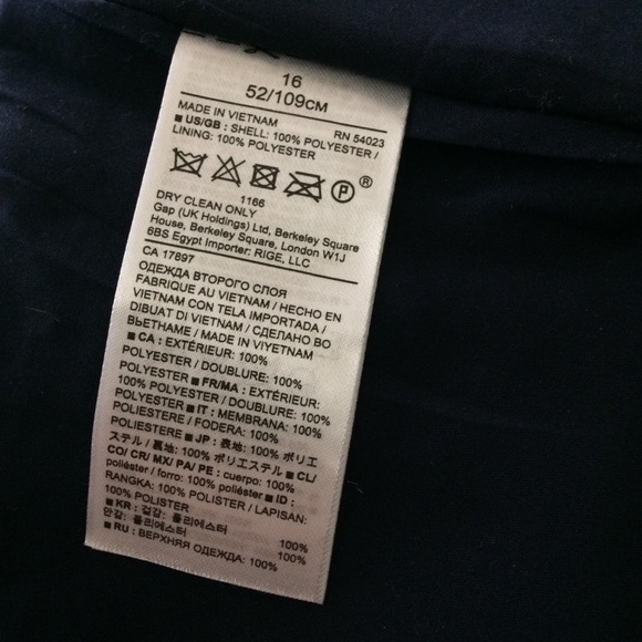 Banana Republic Navy Sheer Swiss Dot Dress - Picture 10 of 11